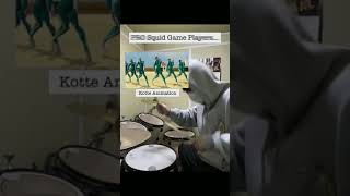 Squid Game but Players are OverqualifiedDrum Cover [upl. by Pren854]