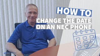 How to Change the Date on an NEC Phone [upl. by Idram579]