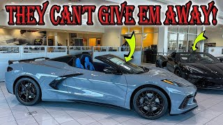 The REAL Reason why C8 Corvettes are still sitting in showrooms at MSRP [upl. by Baiss]