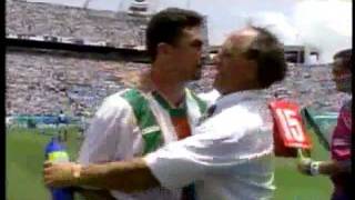 John Aldridge loses it V Mexico World Cup 94 [upl. by Airamas]