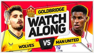 WOLVES vs MANCHESTER UNITED Live with MARK GOLDBRIDGE [upl. by Anees178]