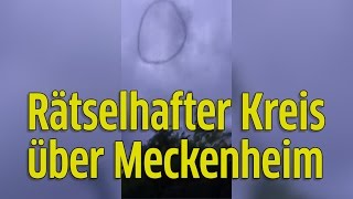 Meckenheim Rätsel um schwarzen Ring am Himmel [upl. by Eniamzaj]