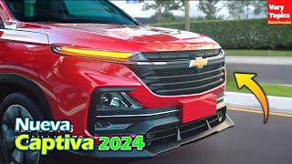 Chevrolet CAPTIVA 2024 ¿Que cambia Diferencias vs 2023  Vary Topics [upl. by Adriene]