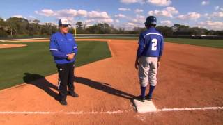 Leads  Baserunning Fundamentals Series by the IMG Academy Baseball Program 4 of 6 [upl. by Cade715]