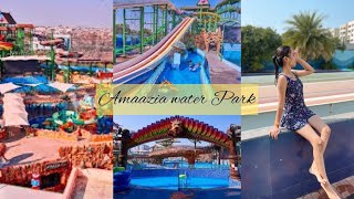 Amaazia water Park Surat  Water park vlog  Dhruvi Nayaka￼￼ [upl. by Arva]