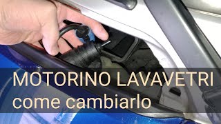 SOSTITUZIONE POMPA E SPRUZZATORE LAVAVETRI  Smart 450 [upl. by Suirtemed112]