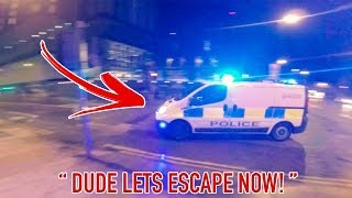 POLICE ESCAPE FROM TALLEST BUILDING IN MANCHESTER Real POV Chase Situation [upl. by Wye]