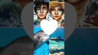 TiagoampShari♥️🐬🦈🌊 book booktok seawalkers woodwalkers [upl. by Enetsirk]