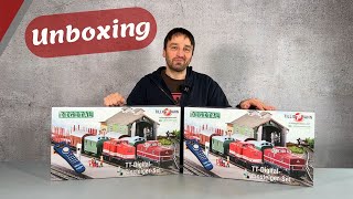 Unboxing und Fahrspaß  2 Digitale Einsteigersets Tillig TT [upl. by Aem350]