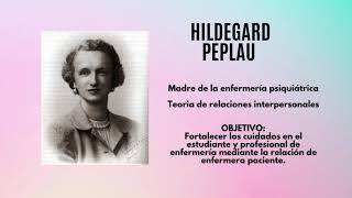 TEORIA HILDEGARD PEPLAU [upl. by Gillead]