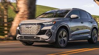 Audi Q4 e tron 2024  Visual REVIEW interior amp exterior UPDATED [upl. by Krasner]