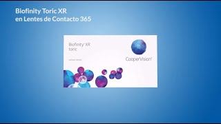 Biofinity Toric XR en Lentes de Contacto 365 [upl. by Esnofla359]