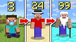 Playing Minecraft At Different Ages [upl. by Philis]