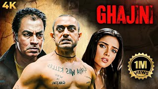 Aamir Khan Superhit Blockbuster Action Thriller Full Movie 4K GHAJINI  Asin Pradeep Rawat Jiah [upl. by Alexa260]