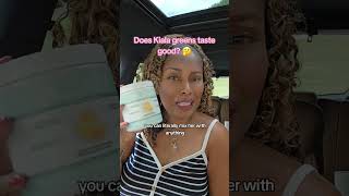 how to make Kiala greens taste good kiala kialagreens bloating bloatingrelief supergreens [upl. by Rog]