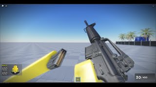 Fe gun kit Attachment system Inspect sounds  Imported MWII M4A1 animations [upl. by Vanda]