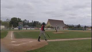 Gio Casting  2027  Petaluma National Little League 2021  Giovanni  Crushed Home Run  Bat Flip [upl. by Redd]