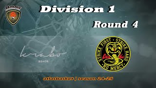 Atlasbasket  Div 1Round 4  THE MARGI vs COBRA KAI [upl. by Alatea896]