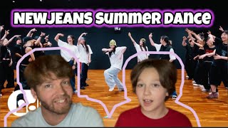 NEWJEANS Summer Dance Practice REACTION [upl. by Elokyn]