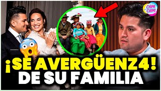 Deyvis Orosco excluye a su familia de su boda por utilizar polleras [upl. by Aldon]