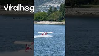 Collision Between Speed Boat and Float Plane  ViralHog [upl. by Herring87]