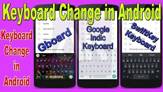 Keyboard Change in Xiaomi Redmi Note 4  Xiaomi Redmi Note 5 Pro [upl. by Nanda434]