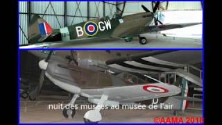 LAAMA sur IdFM98 Dewoitine 520 et Spitfire [upl. by Halonna]