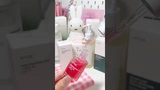 My fav Anua skincare products💗 anua kbeauty koreanskincare haul ugc asmr serum glassskin [upl. by Isyad]