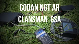 Field Codan NGT AR  channel test on upper HF using military Clansman GSA antenna [upl. by Stout]