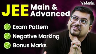 JEE 2024 Complete Details  Exam Pattern Negative Marking Bonus Marks  JEE Mains amp Advanced [upl. by Eeldivad]