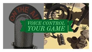 HowTo Use Voice Control  Commands in your Unity3D Game [upl. by Munniks]