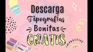 Cómo descargar FUENTES bonitas para tus diseños en CANVA totalmente GRATIS el MEJOR tutorial [upl. by Ajax22]