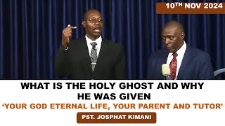 WHAT IS THE HOLY GHOST AND WHY HE WAS GIVEN  10TH NOVEMBER 2024 [upl. by Leterg]