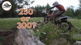 250 VS 300 Why I Ride The 250XC TPI [upl. by Eiggep670]