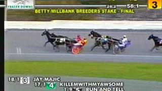 Run And Tell  Betty Millbank Breeders Stakes  Fraser Downs [upl. by Biagio]