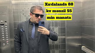 Xırdalanda 88 kv mənzil 55 min manata daxili kreditlə satılır 050 654 91 57 [upl. by Lledal512]