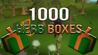 Loot From 1000 Herb Boxes [upl. by Aizti]