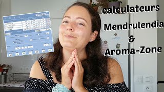 SAF 2  Comment utiliser un calculateur  Mendrulendia VS AromaZone [upl. by Arreyt961]