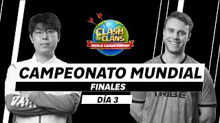 🔴GRAN FINAL del CAMPEONATO MUNDIAL de CLASH OF CLANS 2024  Día 3  1000000 en premios [upl. by Ardnasac]