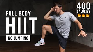 30 Min Full Body HIIT Workout For Fat Loss NO JUMPING [upl. by Meg93]