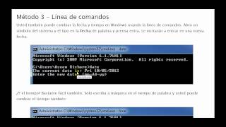 no puedes cambiar el Dia y Tiempo en Windows 7 [upl. by Houghton]