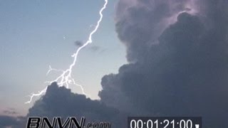 8162005 Siesta Beach Sarasota Florida Lightning Video [upl. by Milicent]