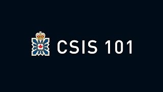 CSIS 101 [upl. by Svirad]