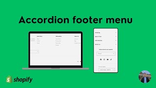 accordion footer for dawn theme  shopify collapsible footer [upl. by Aicil420]