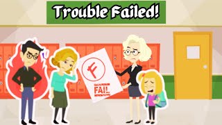 Double trouble cartoon  School Fail  Cheeky Sofie gets in trouble again [upl. by Oppen]