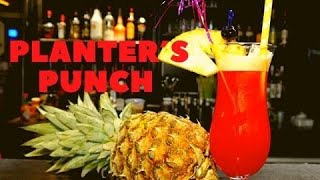 PLANTER´S PUNCH COCKTAIL Recipe [upl. by Karie]