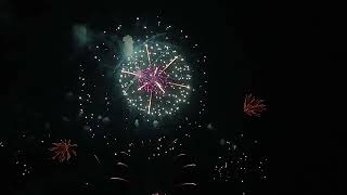 FIREWORKS DISPLAY BY HONG KONG PattayaInternationalFireworksFestival2024 [upl. by Citarella]