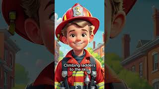 Discover the Brave World of Firefighters 🚒 Nursery Rhyme for Kids [upl. by Eugnimod]