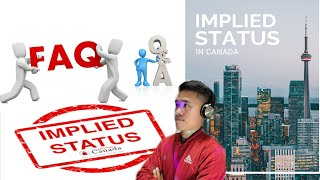 Implied Status in CanadaFAQ workpermit studypermit impliedstatus immigrationcanada [upl. by Fleur]