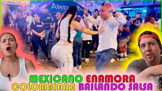 Mexicano Sorprende a Colombiana Bailando Salsa I Feria de Cali 2023 [upl. by Selden]